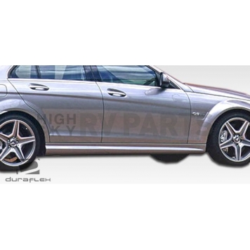 Extreme Dimensions Side Skirt - Primered Fiberglass Reinforced Plastic Black Set of 2 - 106125