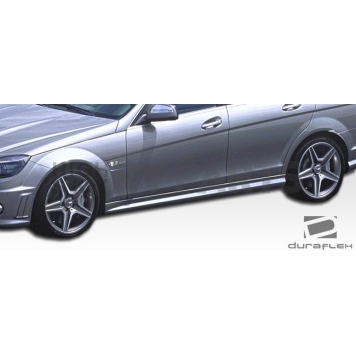 Extreme Dimensions Side Skirt - Primered Fiberglass Reinforced Plastic Black Set of 2 - 106125-5