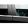 Putco Window Trim - Chrome Plated ABS Plastic Silver - 401724