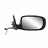 K-Source Exterior Mirror Manual OEM Black Single - 60633C