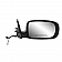 K-Source Exterior Mirror Manual OEM Black Single - 60633C