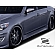 Extreme Dimensions Side Skirt - Primered Fiberglass Reinforced Plastic Black Set of 2 - 106370