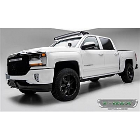 T-Rex Truck Products Grille Insert - Mesh Rectangular Black Powder Coated Steel - 6311281BR
