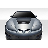 Extreme Dimensions Hood - Fiberglass Black - 112617