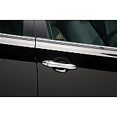 Putco Window Trim - Chrome Plated ABS Plastic Silver - 401734