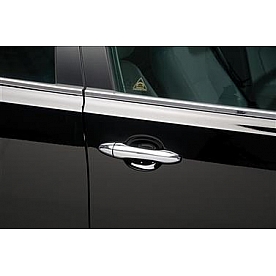 Putco Window Trim - Chrome Plated ABS Plastic Silver - 401734