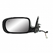 K-Source Exterior Mirror Manual Rectangular Black Single - 60634C
