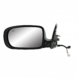 K-Source Exterior Mirror Manual Rectangular Black Single - 60634C