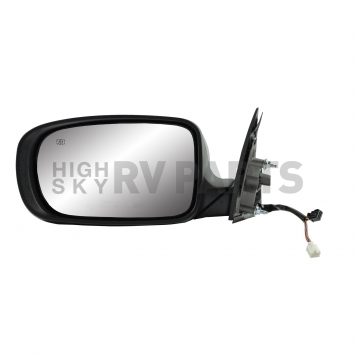 K-Source Exterior Mirror Manual Rectangular Black Single - 60634C