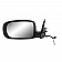 K-Source Exterior Mirror Manual Rectangular Black Single - 60634C