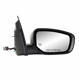 K-Source Exterior Mirror Manual OEM Black Single - 60635C