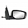 K-Source Exterior Mirror Manual OEM Black Single - 60635C