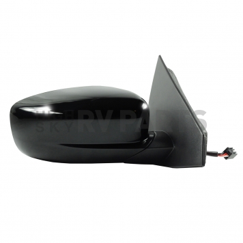 K-Source Exterior Mirror Manual OEM Black Single - 60635C-1