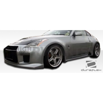 Extreme Dimensions Side Skirt - Primered Fiberglass Reinforced Plastic Black Set of 2 - 106030