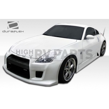 Extreme Dimensions Side Skirt - Primered Fiberglass Reinforced Plastic Black Set of 2 - 106030-2
