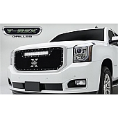 T-Rex Truck Products Grille Insert - Mesh Rectangular Black Powder Coated Aluminum - 6311691