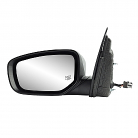 K-Source Exterior Mirror Manual OEM Black Single - 60636C