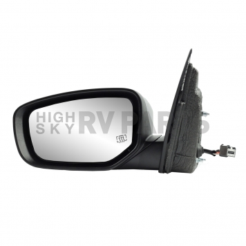K-Source Exterior Mirror Manual OEM Black Single - 60636C