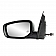 K-Source Exterior Mirror Manual OEM Black Single - 60636C