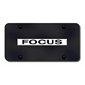Automotive Gold License Plate - Focus Stainless Steel - FOCNCB