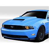 Extreme Dimensions Hood - Fiberglass Black - 112455