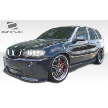 Extreme Dimensions Side Skirt - Primered Fiberglass Reinforced Plastic Black Set of 2 - 106040-1