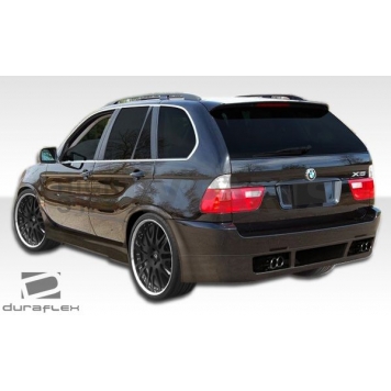 Extreme Dimensions Side Skirt - Primered Fiberglass Reinforced Plastic Black Set of 2 - 106040-2