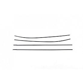 Putco Window Trim - Chrome Plated ABS Plastic Silver - 401771