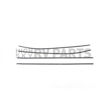 Putco Window Trim - Chrome Plated ABS Plastic Silver - 401771