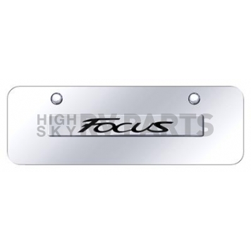 Automotive Gold License Plate - Focus Stainless Steel - FOCNCCM