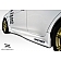 Extreme Dimensions Ground Effects Kit - Primered Fiberglass Reinforced Plastics 4-Piece - 104648