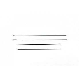 Putco Window Trim - Chrome Plated ABS Plastic Silver - 401783