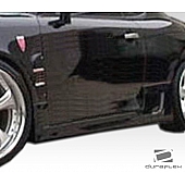 Extreme Dimensions Side Skirt - Primered Fiberglass Reinforced Plastic Black Set of 2 - 106006