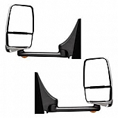 Velvac Exterior Mirror 1 Remote And 1 Manual Rectangular Silver - 719374