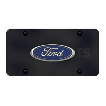 Automotive Gold License Plate - Ford Logo Stainless Steel - FORCB