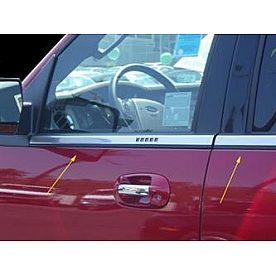 TFP (International Trim) Window Trim - Polished Stainless Steel Silver - 44885BL