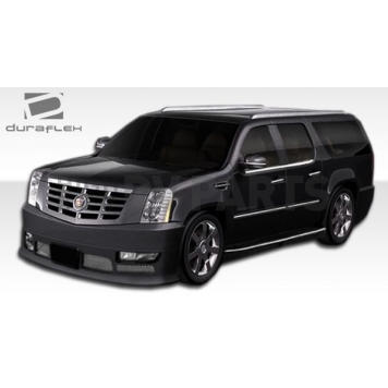 Extreme Dimensions Side Skirt - Primered Fiberglass Reinforced Plastic Black Set of 4 - 105933-1