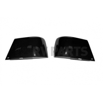 Auto Ventshade (AVS) Headlight Cover - Acrylic Smoke Full Cover Set Of 2 - 37644