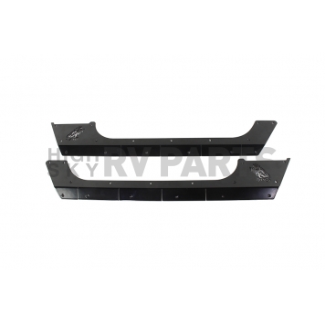 Fishbone Offroad Rocker Panel Guard - Black Flat Powder Coated Steel - FB23054