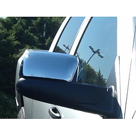 TFP (International Trim) Exterior Mirror Cover Driver And Passenger Side Silver Set Of 2 - 527