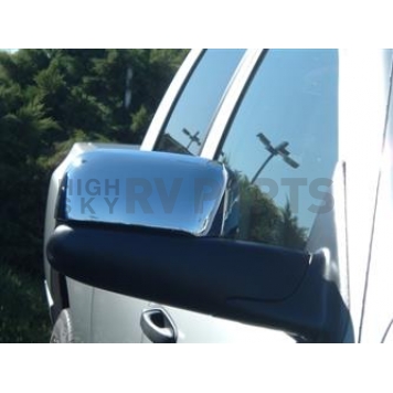 TFP (International Trim) Exterior Mirror Cover Driver And Passenger Side Silver Set Of 2 - 527