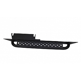 Fishbone Offroad Rocker Panel Guard - Black Flat Powder Coated Steel - FB23028
