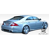 Extreme Dimensions Side Skirt - Primered Fiberglass Reinforced Plastic Black Set of 2 - 105943