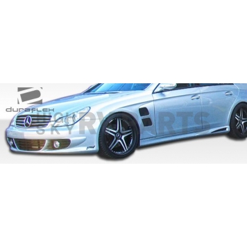 Extreme Dimensions Side Skirt - Primered Fiberglass Reinforced Plastic Black Set of 2 - 105943-6