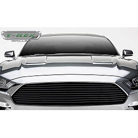 T-Rex Truck Products Grille Insert -  Rectangular Powder Coated Black Aluminum - 6215501
