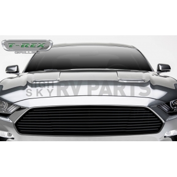 T-Rex Truck Products Grille Insert -  Rectangular Powder Coated Black Aluminum - 6215501