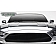 T-Rex Truck Products Grille Insert -  Rectangular Powder Coated Black Aluminum - 6215501