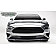 T-Rex Truck Products Grille Insert -  Rectangular Powder Coated Black Aluminum - 6215501
