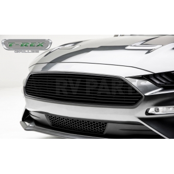 T-Rex Truck Products Grille Insert -  Rectangular Powder Coated Black Aluminum - 6215501-2