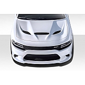 Extreme Dimensions Hood - Fiberglass Black - 112614